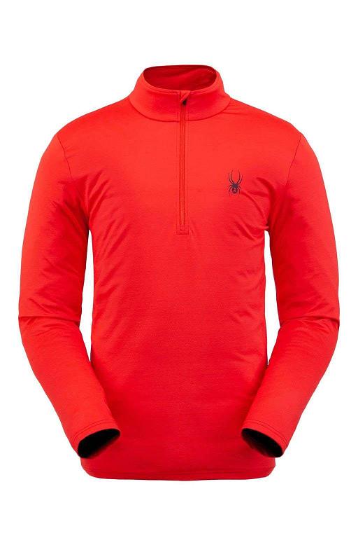 Top Spyder Prospect Zip T-Neck Rojos Para Hombre Mexico MX39807